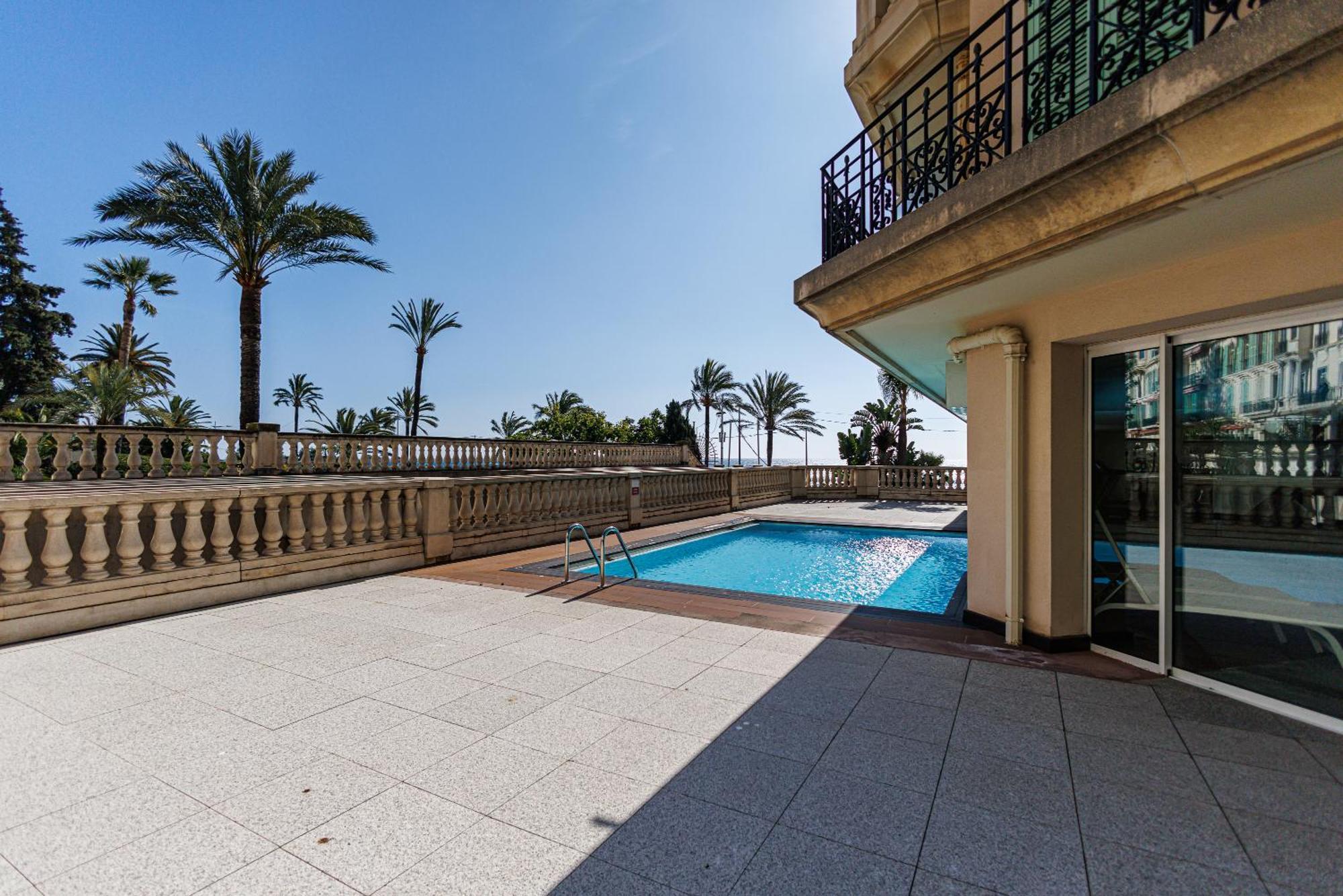 Le Victoria, Elegant T2 Au Bord Des Plages, Piscine, Sauna Mentona Zewnętrze zdjęcie